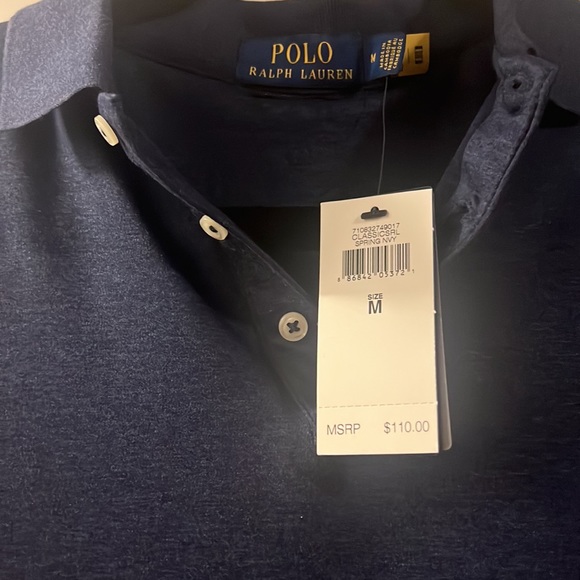 Men’s Polo Ralph Lauren Shirt Size Medium Custom Slim Fit - Picture 3 of 7